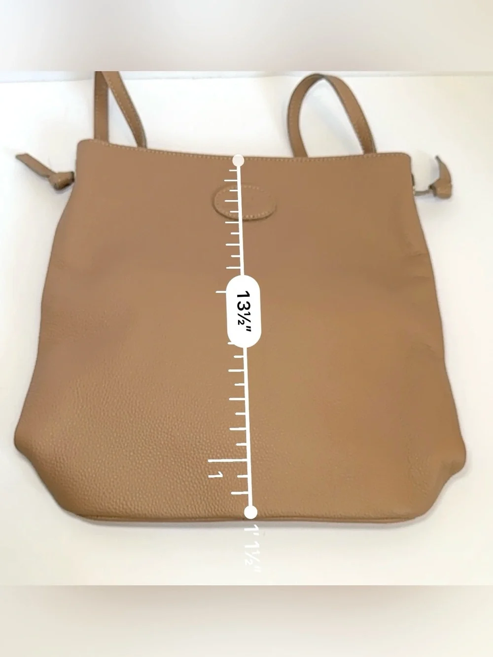 M.I.L.A Jackie Grain Leather Crossbody Bag